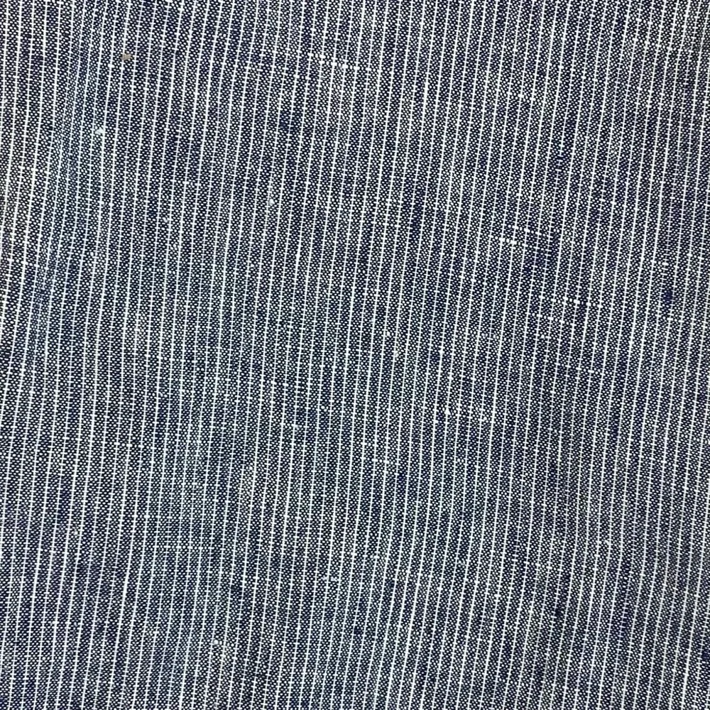 NWT Talbot's Women's Washed Linen Wide Leg Pants Striped Blue White Size 10P - Picture 6 of 10